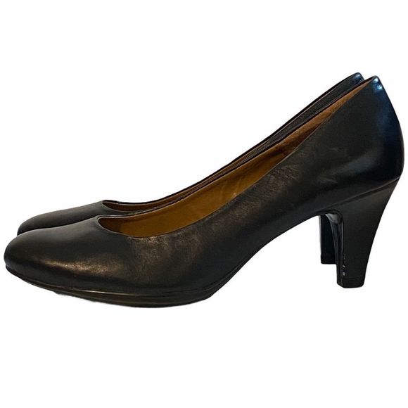 JUDY Soft Shoe by Medicus Brown Comfort Work Heels - Picture 4 of 9